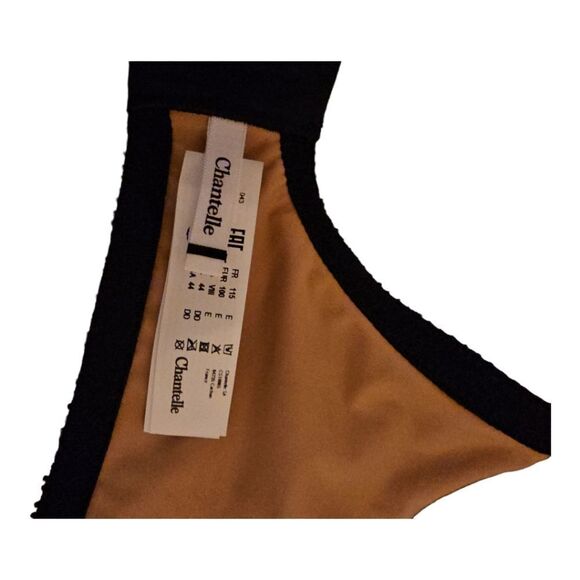 SOLD!! CHANTELLE C Magnifique Seamless Unlined Minimizer Black - Size 44DD - Picture 5 of 8